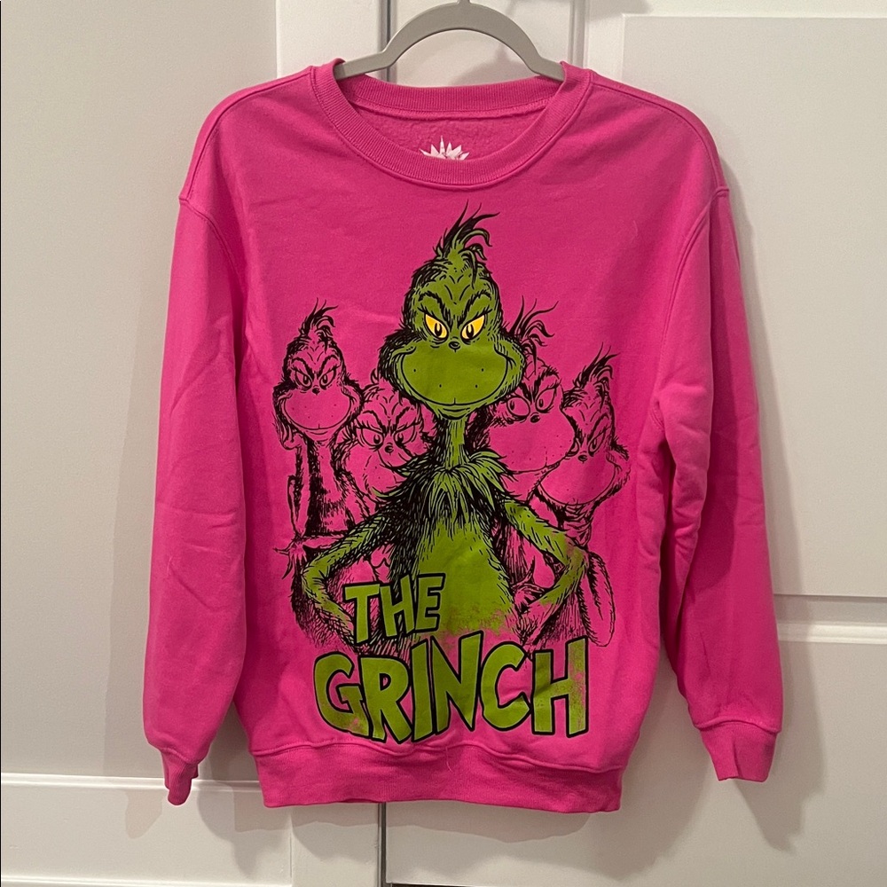 The Grinch Pink Sweatshirt